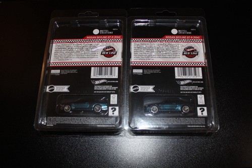 Set Of 2 Hot Wheels RLC Red Line Club Exclusive Chameleon Nissan Skyline GTR R34 - Picture 2 of 4