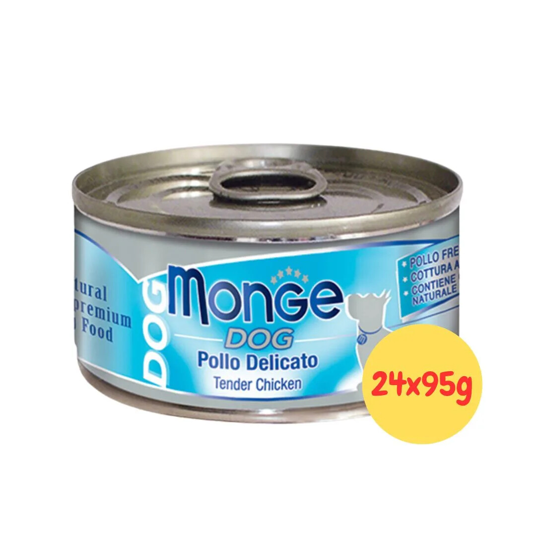 Monge Dog Adult Umido Pollo Delicato  24x95g. PREZZO PIU' BASSO SPEDIZ GRATUITA.