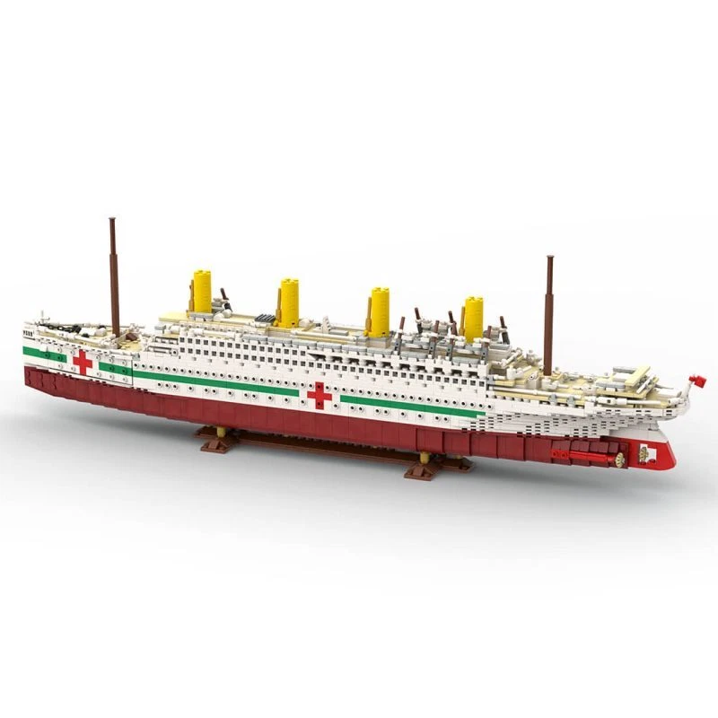 MOC-175744 HMHS Britannic Modern Medical Ship Military 2605 Pieces Good Quality - Image 2 of 4