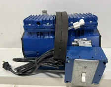 THOMAS Industries Piston Vacuum Pump Model 2607CE22 815 115V, 60Hz, 1.9 Amp
