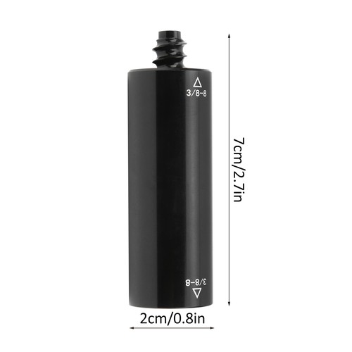 Pool Extension 2oz Billiard Middle Shaft Aluminium Extender Adapter Accs - Picture 12 of 12