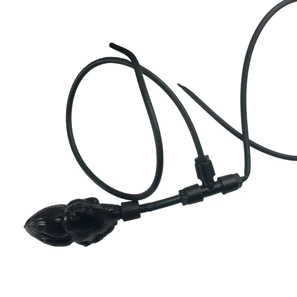 Halloween Bleeding Dripping Blood Skull Mask Heart Pump Fun World 90’s Glowing - Image 3 of 4