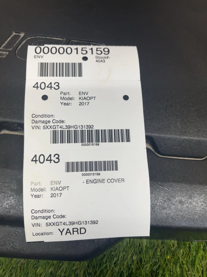 ✅ Cubierta del motor KIA OPTIMA 2017 n.º: 29240 2GGA0 OEM Foto 4 de 4