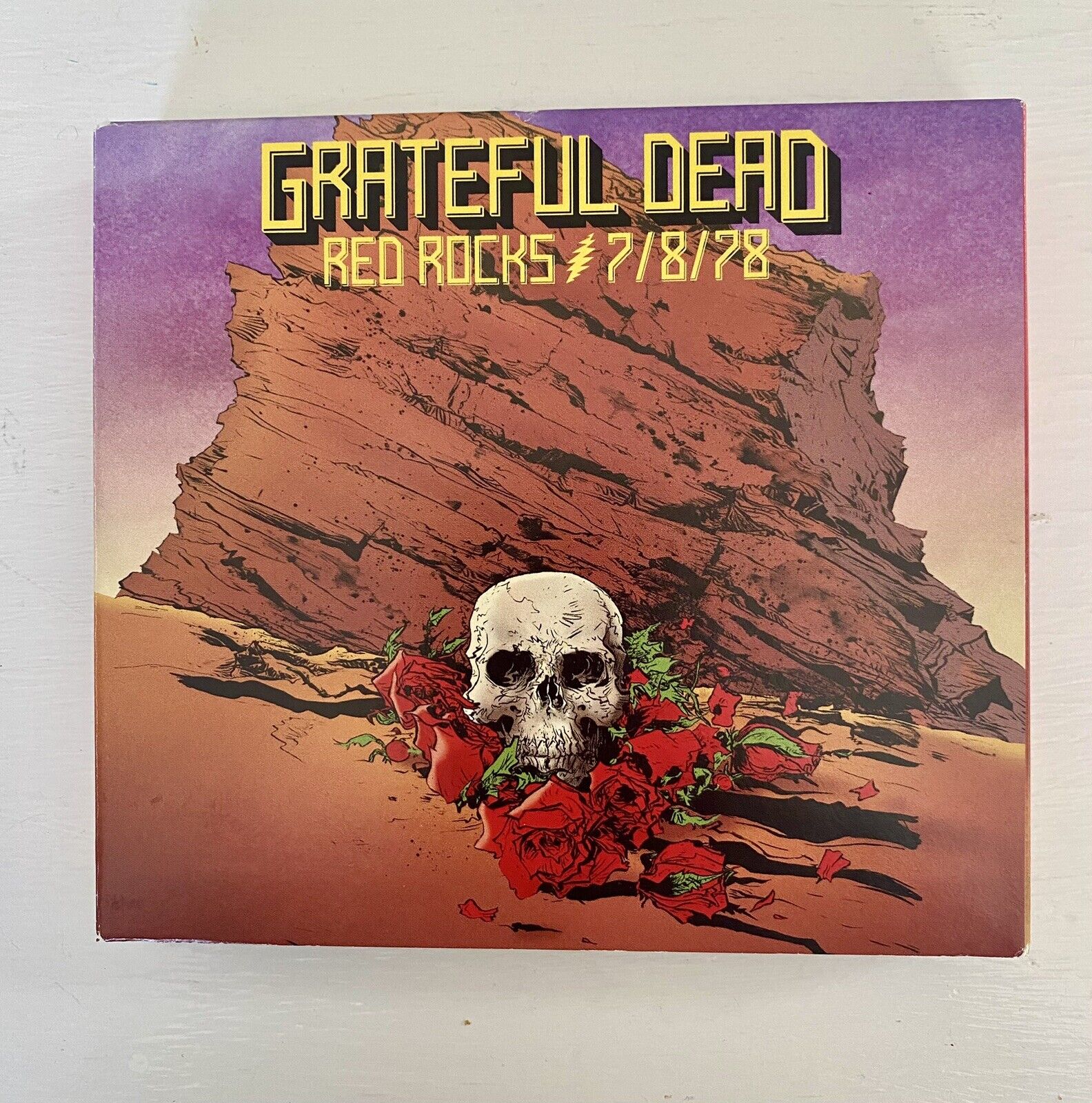 Grateful Dead Red Rocks Amphitheatre, Morrison, Co 7/8/78 (CD, 2016) 3 Disc Set