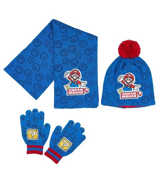 spiderman hat scarf and gloves set