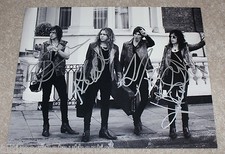 THE STRUTS BRITISH ROCK BAND SIGNED AUTHENTIC 11X14 PHOTO COA X4 HAVE YOU HEARD