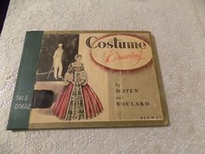 Costume Drawing by Doten and Boulard Pittman 1956 1st Edition