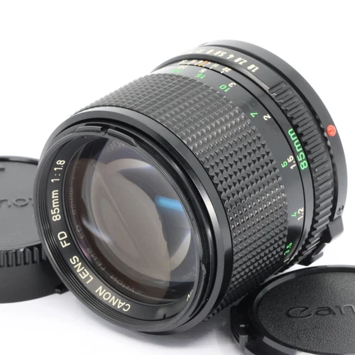 Canon New FD 85mm F1.8 Prime Lens Near Mint FD Mount From Japan V893