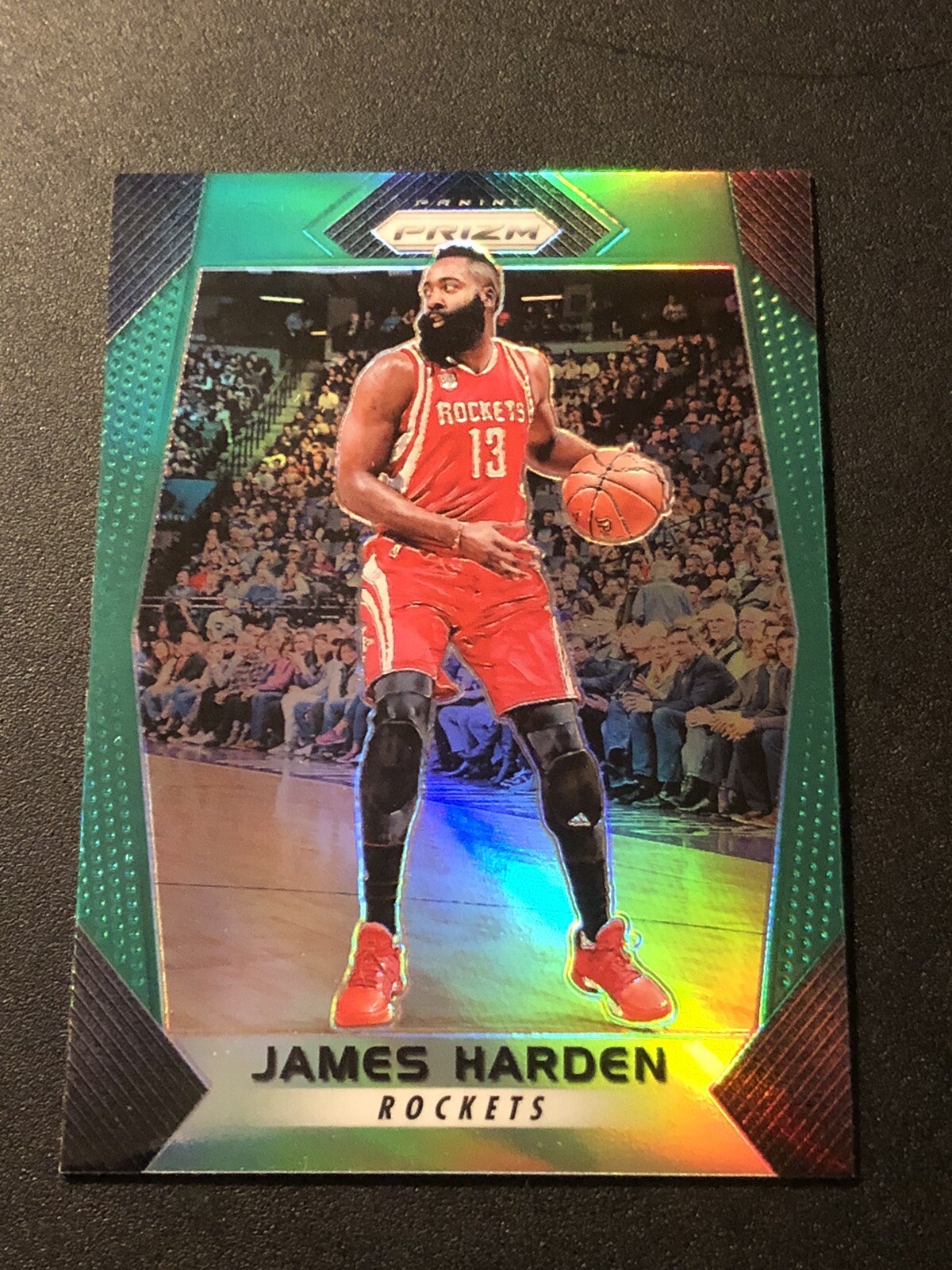 2017-18 Panini Prizm Green Prizm James Harden #251