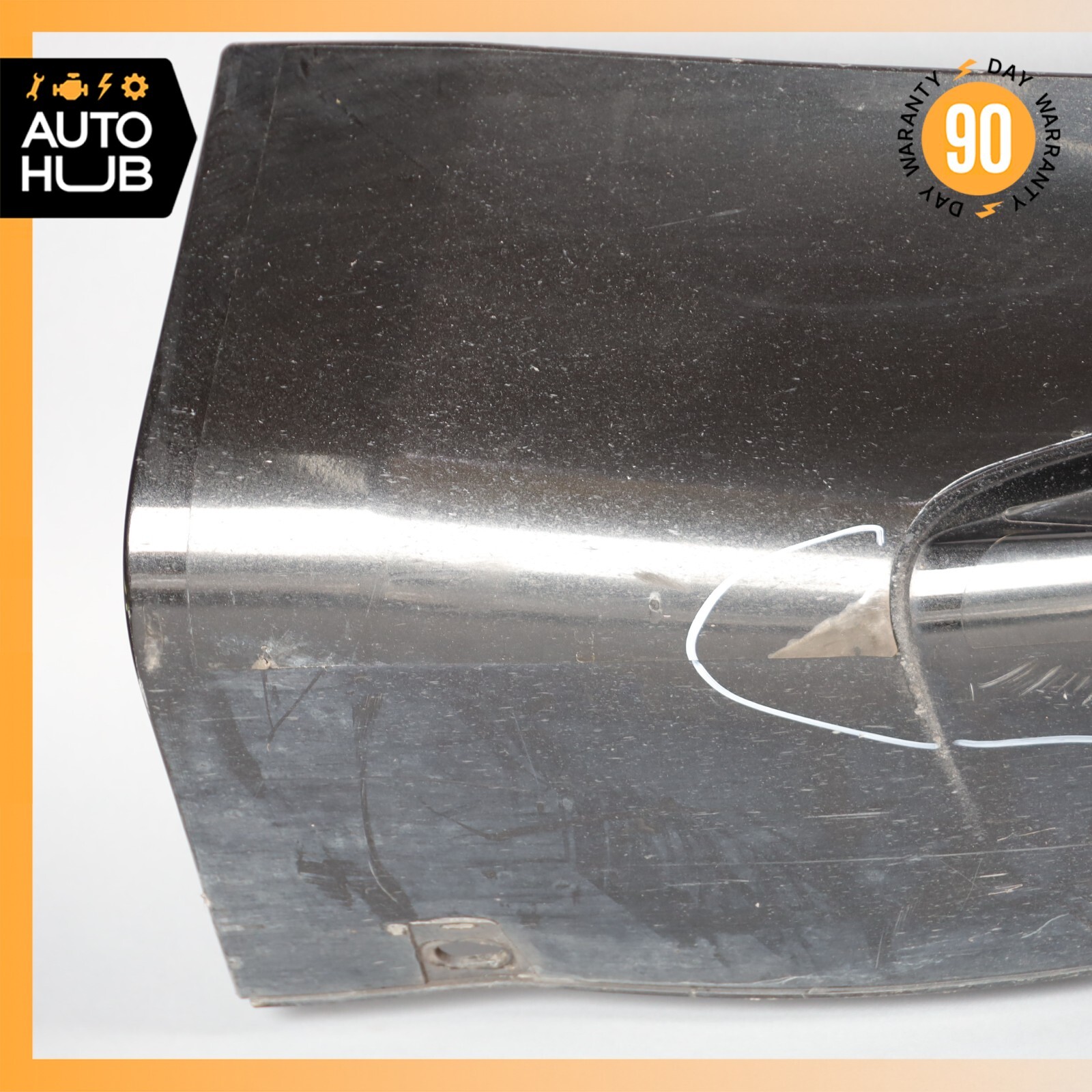 08-19 Maserati GranTurismo M145 Sport Rocker Panel Side Skirt Right Black OEM