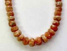 HSN Jay King Sterling Silver Sunstone Graduated Beaded Necklace — photo 3