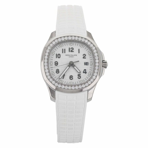 Patek Philippe Aquanaut Luce Quartz White 38 8mm 5267 0a Full Set Unworn Ebay