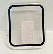 Tempered glass watch case 38 mm classic watch band case clear face plate