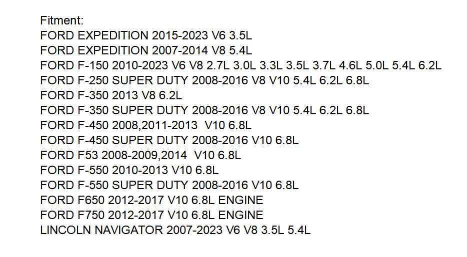 Filtro de aire Ford para motor Ford F-650 F-750 2012 2013 2014 2015 2016 2017 6,8 L Foto 2 de 4
