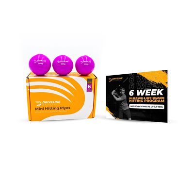 Driveline Baseball Mini Hitting PlyoCare  Balls - Increase Exit Velocity - 