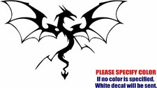 Winged Dragon 03 Graphic Die Cut decal sticker Car Truck Boat Window Bumper 7"
