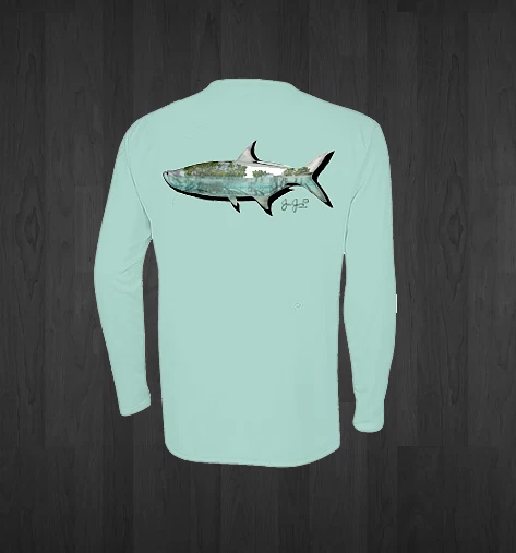 Men's Seagrass Performance Mangrove Tarpon Fishing Shirt
Opens in a new window or tab