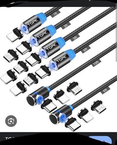 3 in 1 magnetic fast charging usb cable - Picture 1 of 2