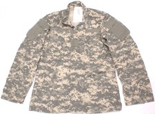US Army Combat Coat mimetico mimetico uniforme militare giacca, taglia small-lunga