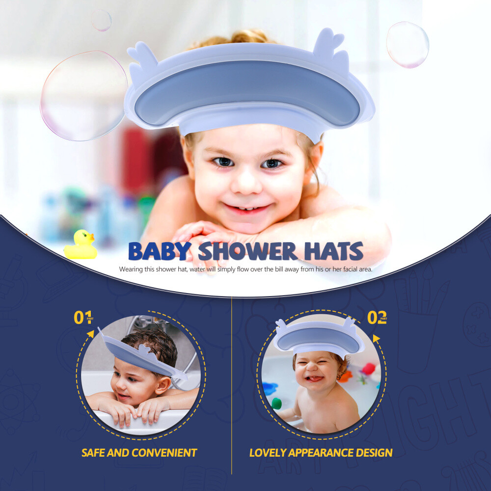 4 Pieces Baby Showering Hat Toddler Visor Cap for Bath Child Water Proof eBay