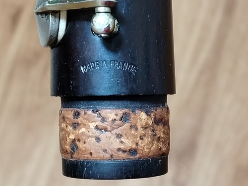VINTAGE Evette Schaeffer Buffet Crampon WOOD CLARINET #544 CASE FRANCE 1928 - Picture 19 of 21