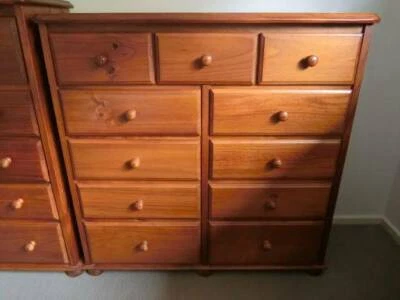 Tall Boy Solid Timber Chest Of Draws Dressers Drawers Dressers Drawers Tall Boy Solid Timber Chest Of Draws