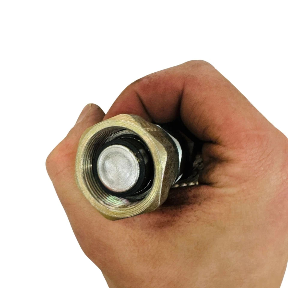 Manguera criogénica de alta presión Leybold FL 6,0 HP, 20 pies Foto 4 de 4