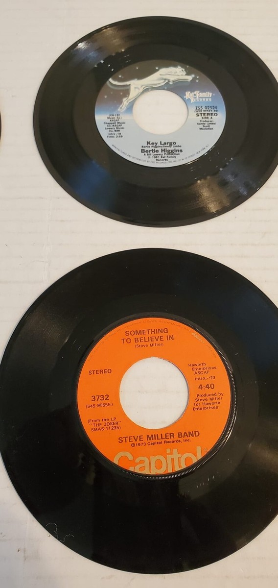 6) Vintage 45 RPM Vinyl Records - as shown | eBay