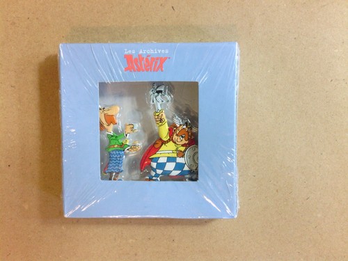 FIGURINE METAL ARCHIVES ASTERIX - Atlas - Jolitorax et Zebigbos NEUF ss