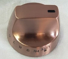 GE Cafe Brushed Copper Pro Range & Range Top Replacement Knob Gas