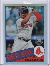 2020 Topps Chrome 35th Anniversary 85TC- #8 Rafael Devers Boston Red Sox