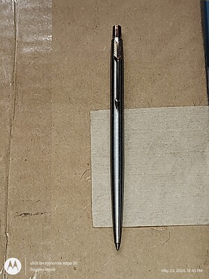 Parker Stainless Steel Brass And? Ballpoint Pen Original Cartridge.