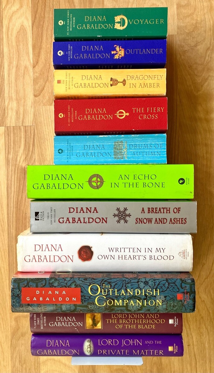 Diana Gabaldon OUTLANDER Series Complete 1-8 + 2 Lord John +