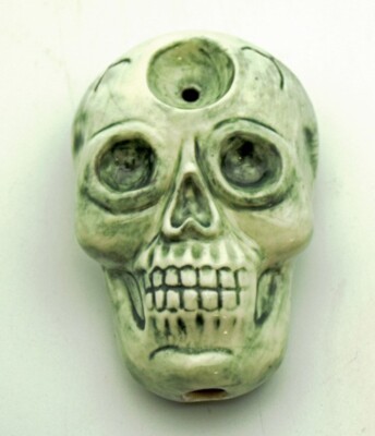 Cool Ceramic Skull Pipe Great Quality