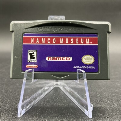Namco Museum Gameboy Advance GBA Game Tested Arcade PAC Man Galaga Dig Dug More