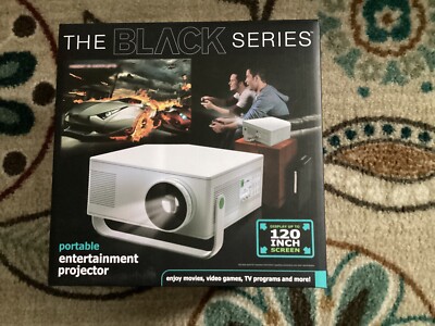 The Black Series Portable  Entertainment Projector