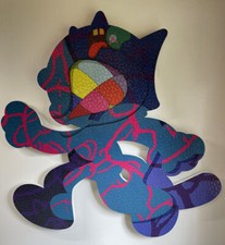 Kaws Puzzle Custom Wood Frame - Ankle Bracelet