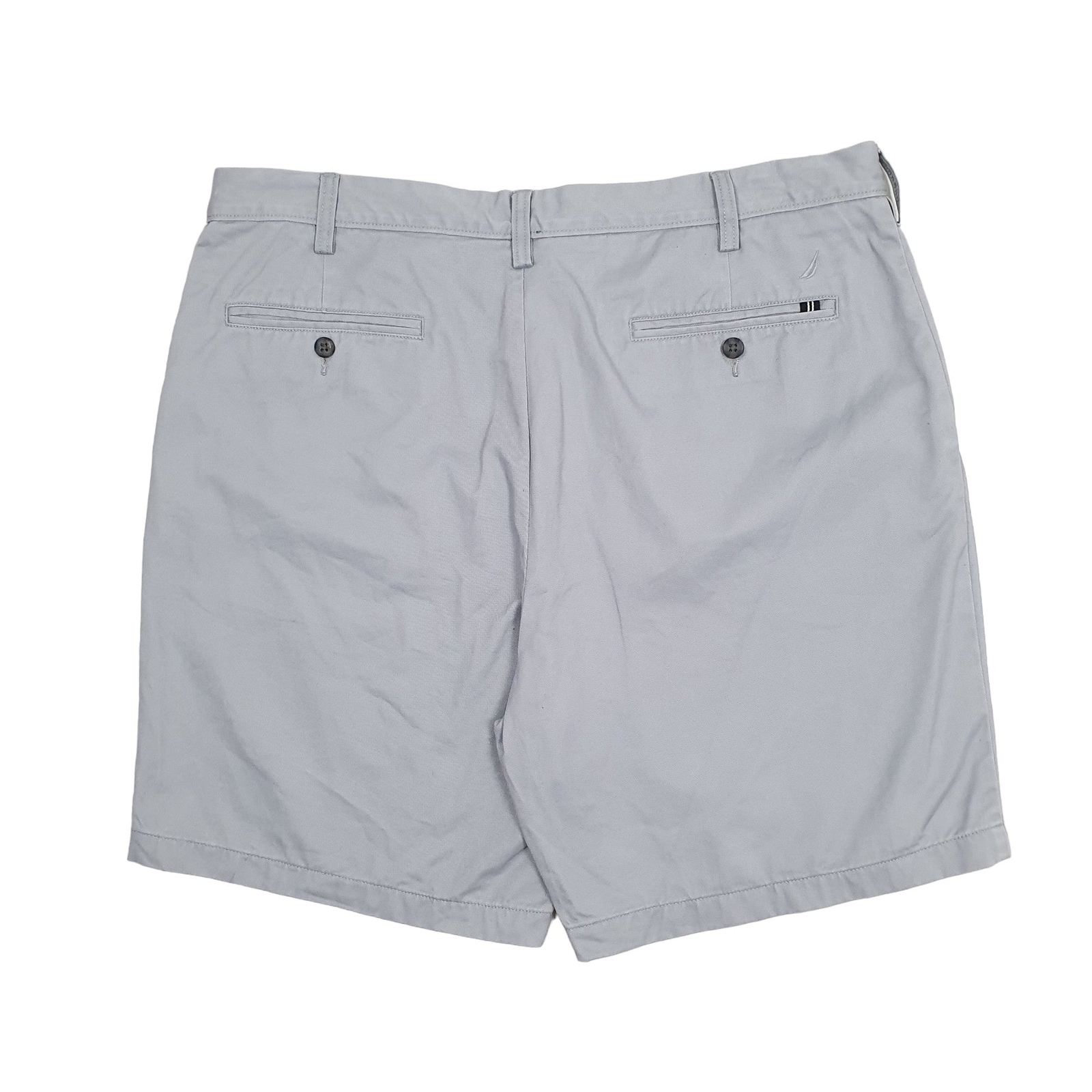 NAUTICA Deck Blue Chino Cotton Shorts Mens W38 image 2