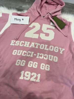 Sweatshirt with '25 gucci eschatology and blind for love 1921