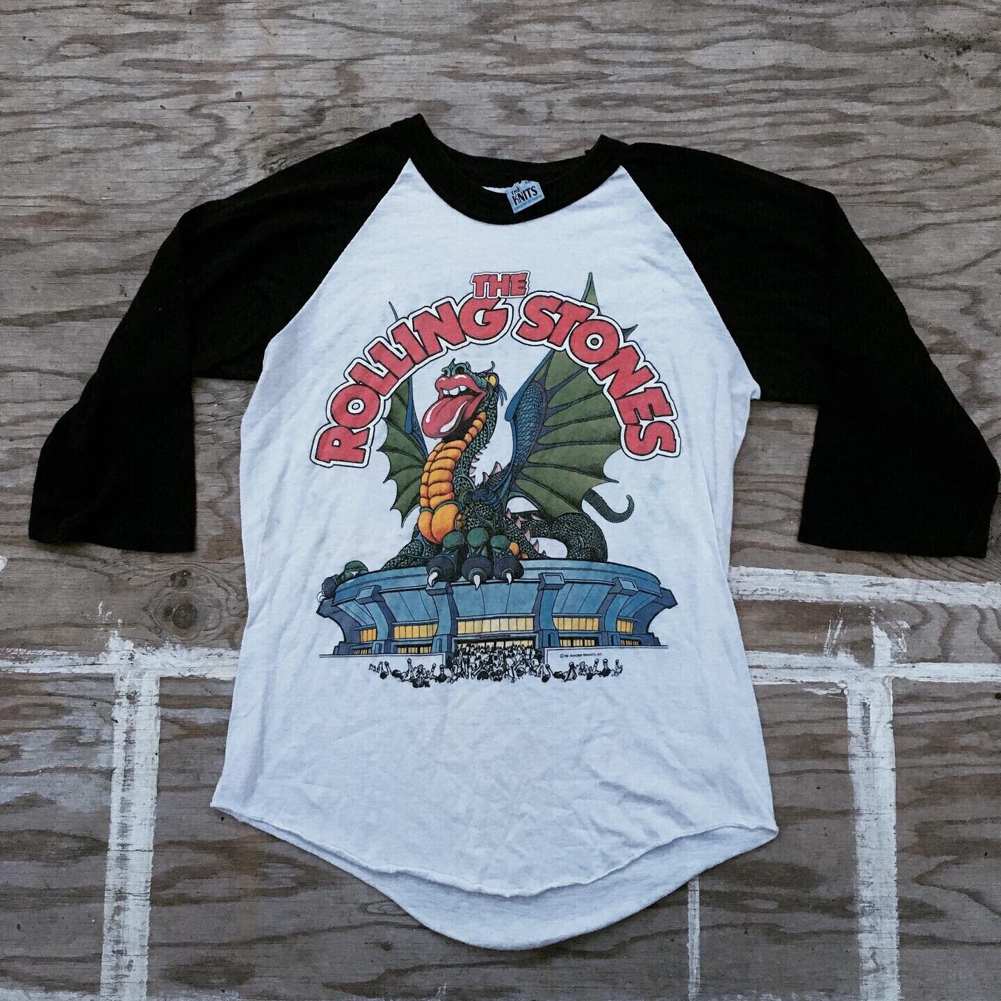 Vintage 1981 THE ROLLING STONES Dragon American R… - image 1