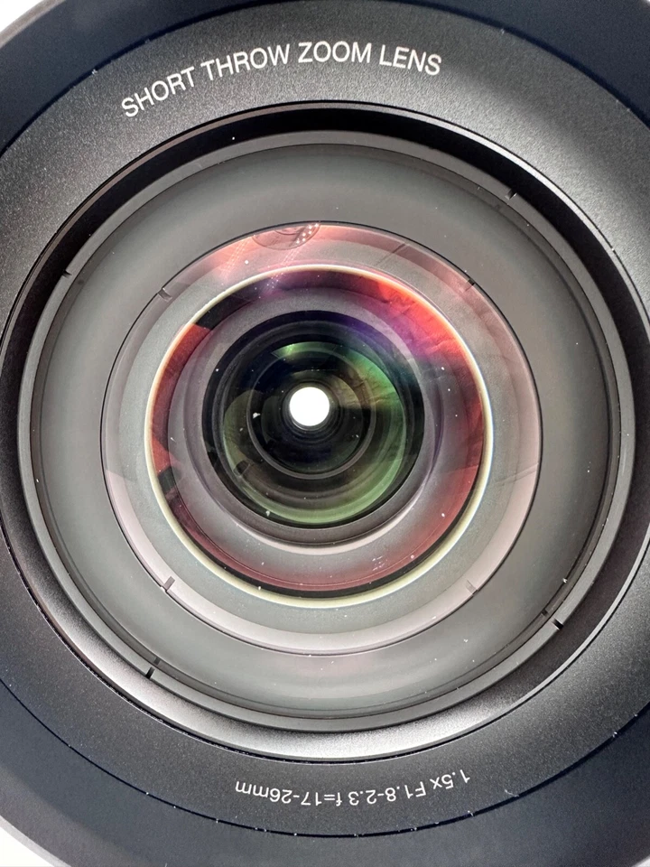 LENTE proyector Hitachi SL-902 / Christie 121-119102-XX ZOOM CORTO ALCANCE -USADA Foto 3 de 4