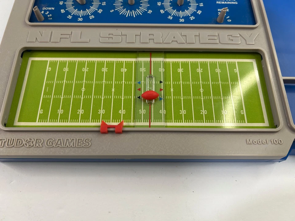 NFL Strategy Game Tudor Games 1976 Replacement Game Board - Image 3 of 4