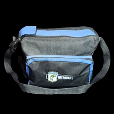 B.A.S.S.  Member Blue & Black Soft Zip up Tackle Shoulder Bag