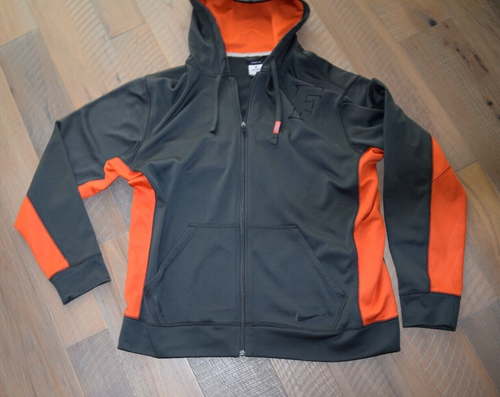 NIKE FLORIDA GATORS Full Zip Up HOODIE SWEATSHIRT Spell Out Therma-Fit #H16 - Picture 7 of 8
