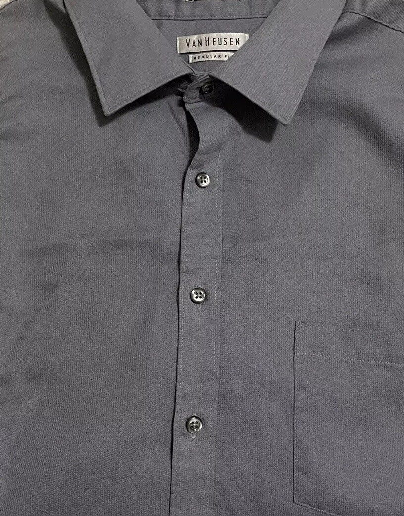 mens dress shirt 18 1 2 Giorgio Brutini Mens Easy Care Dress Shirt & Sil Tie 2XL 18-18 1/2 34/35 Brown