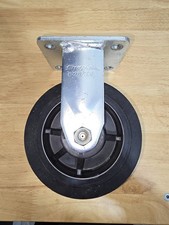 Snap On 8-28239A 6 x 2 Medium Duty Monoprene Rigid Caster, 600 lb Load Capacity