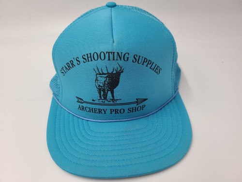 Vintage Starrs Shooting Supplies Archery Pro Shop Mesh Trucker Snapback Hat Cap