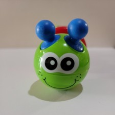 First Caterpillar Rattle Toy Baby Toddler Infantino Hard To Find