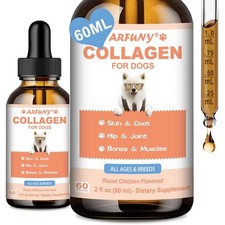 Collagen for Dogs, Dog Hip Joint, Skin Coat, Digestion, Immune