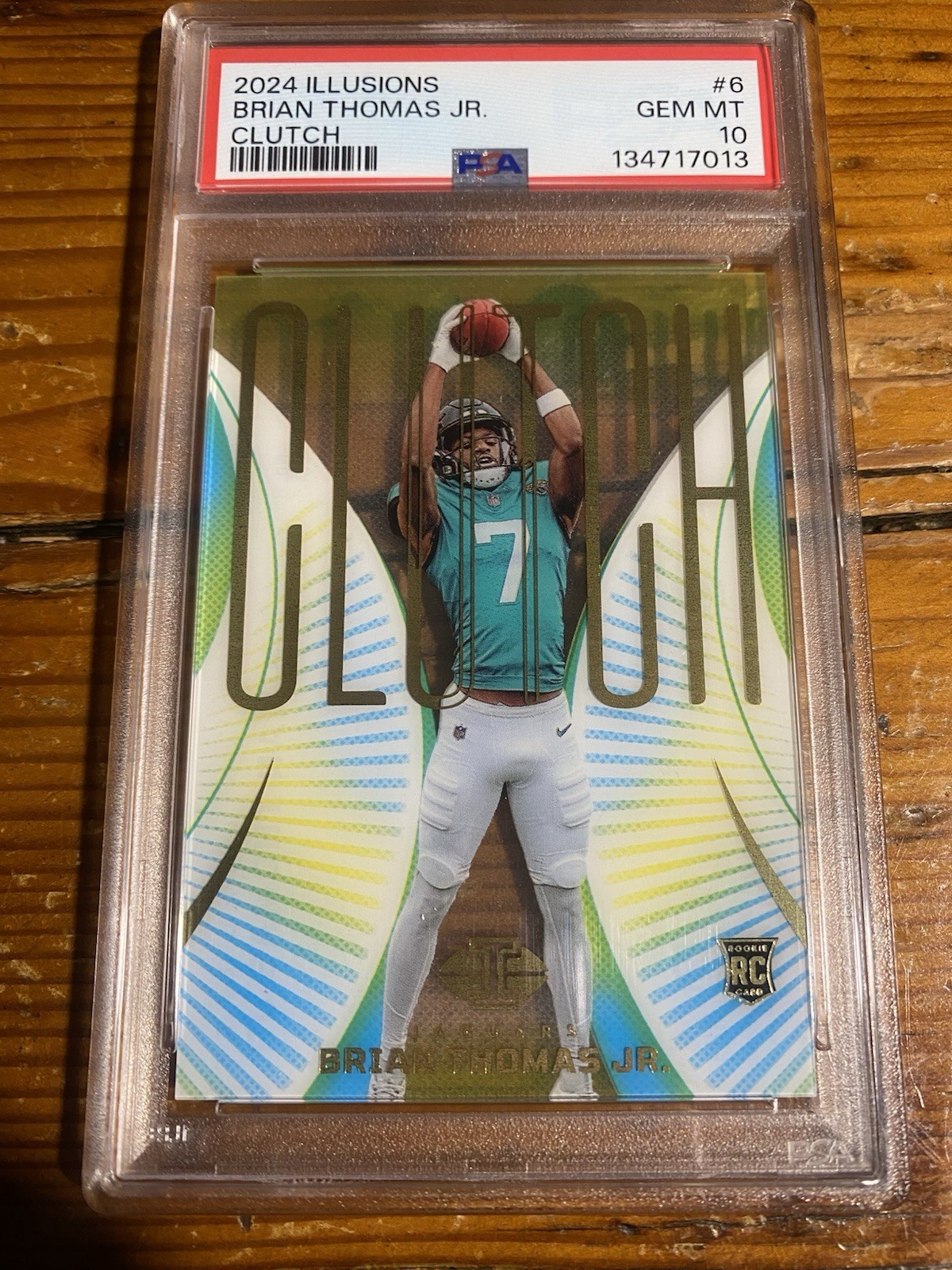 Brian Thomas Panini Illusions Clutch #6 Base